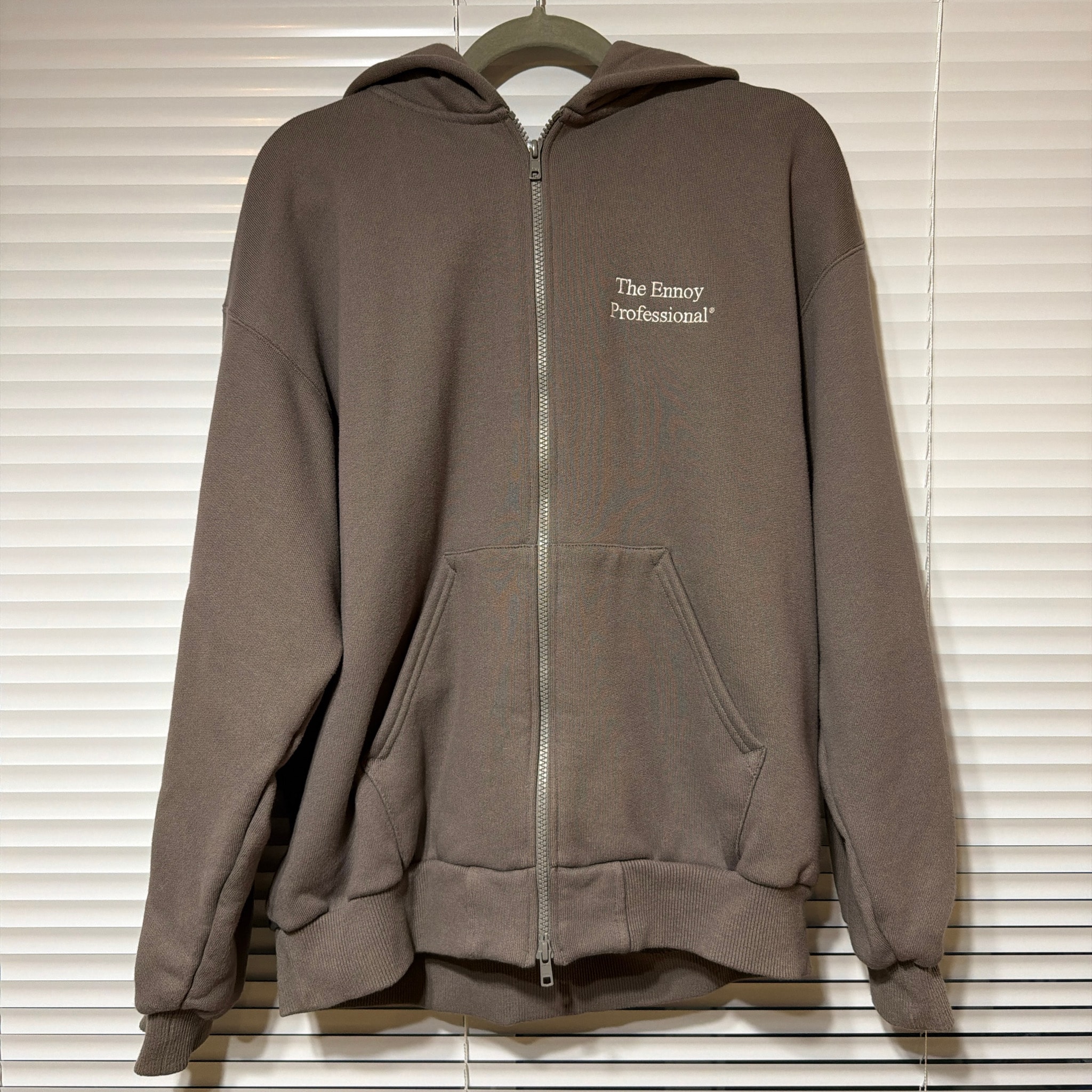 ENNOY Double Zip Hoodie "Gray"