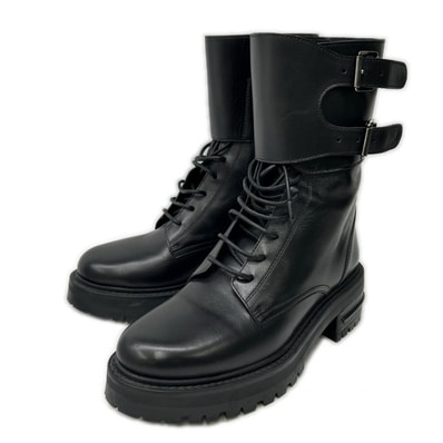 ディオール 【美品】KD1428CFYS900 D-Trap ショートブーツ 36 1/2