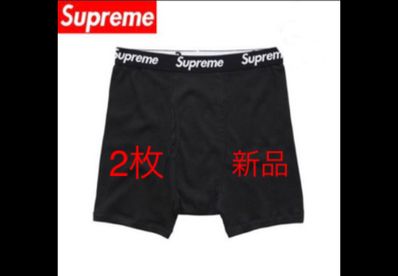 Supreme x Hanes Boxer Briefs (4 Pack) "Black"