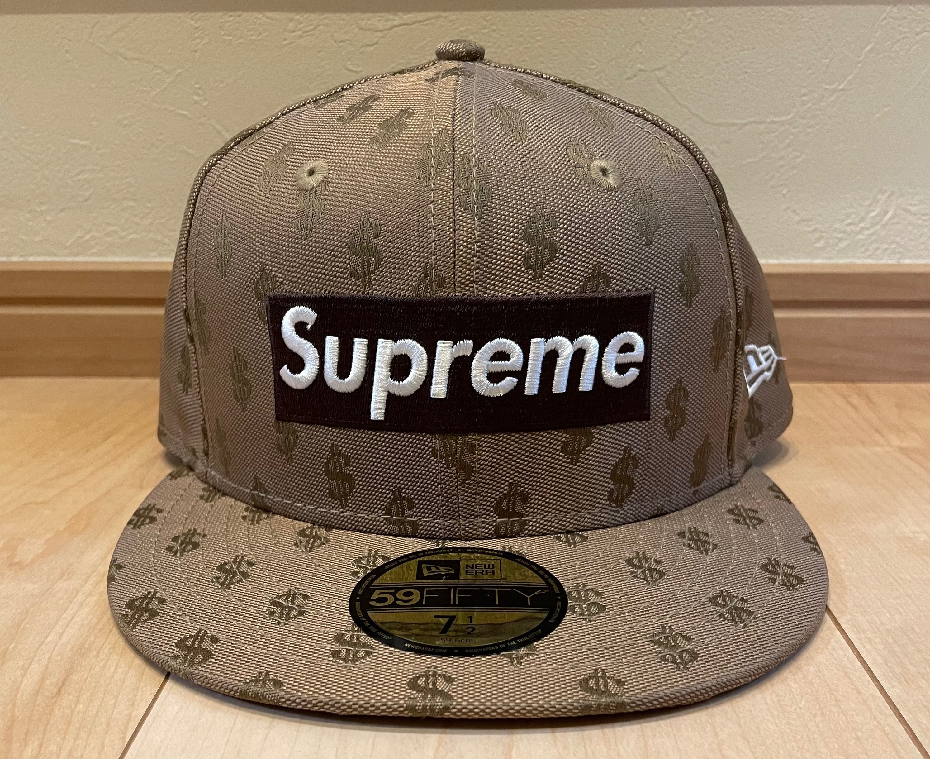 Supreme Monogram Box Logo New Era "Brown"