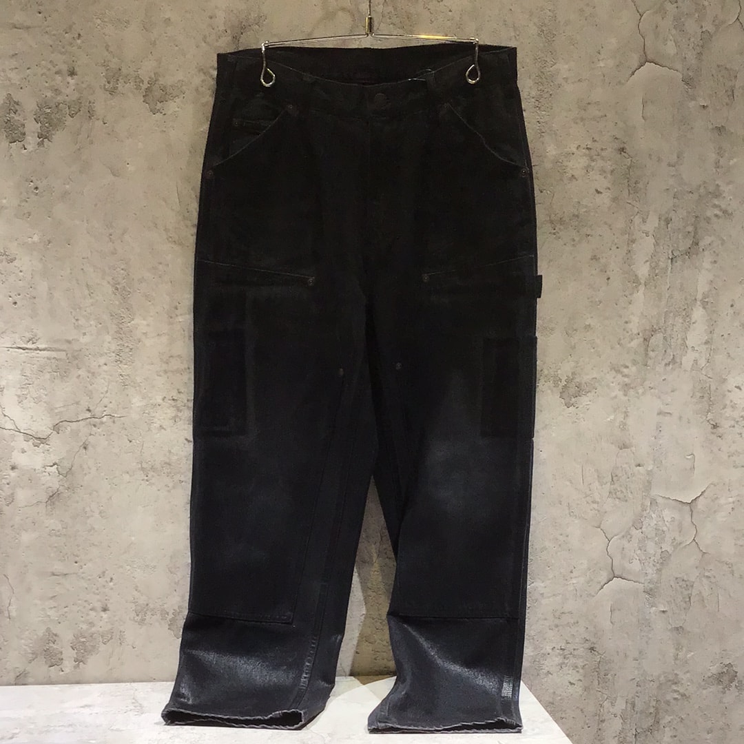 Supreme x MM6 Maison Margiela Foil Double Knee Painter Pant "Black"