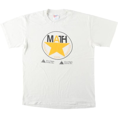 古着 90年代 ヘインズ Hanes HEAVYWEIGHT 50/50 プリントTシャツ USA製 メンズM相当 ヴィンテージ/eaa644477