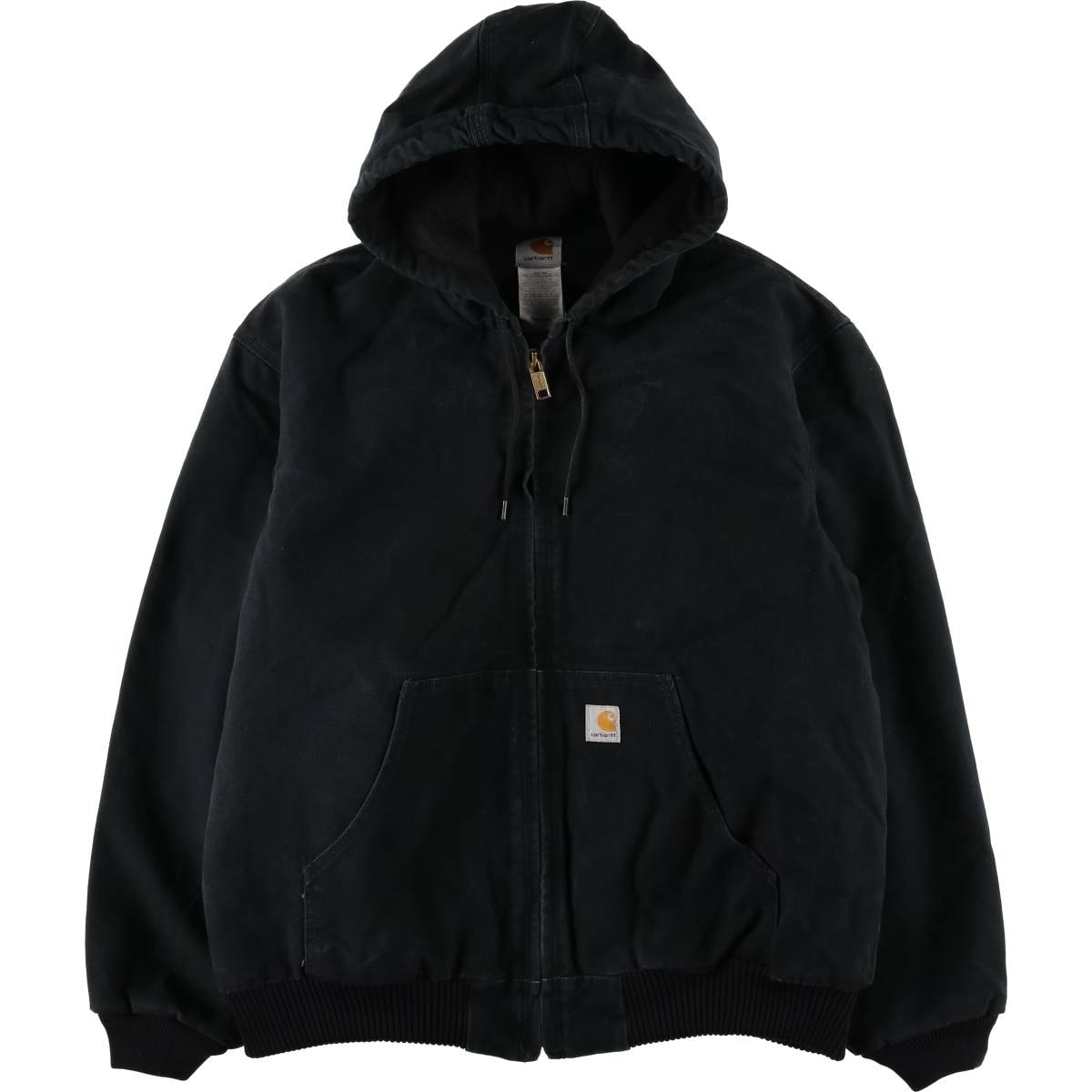 古着 00年代 カーハート Carhartt アクティブジャケット ダックフルジップパーカー メンズXL相当/eaa600296