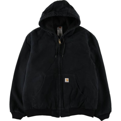 古着 00年代 カーハート Carhartt アクティブジャケット ダックフルジップパーカー メンズXL相当/eaa600296