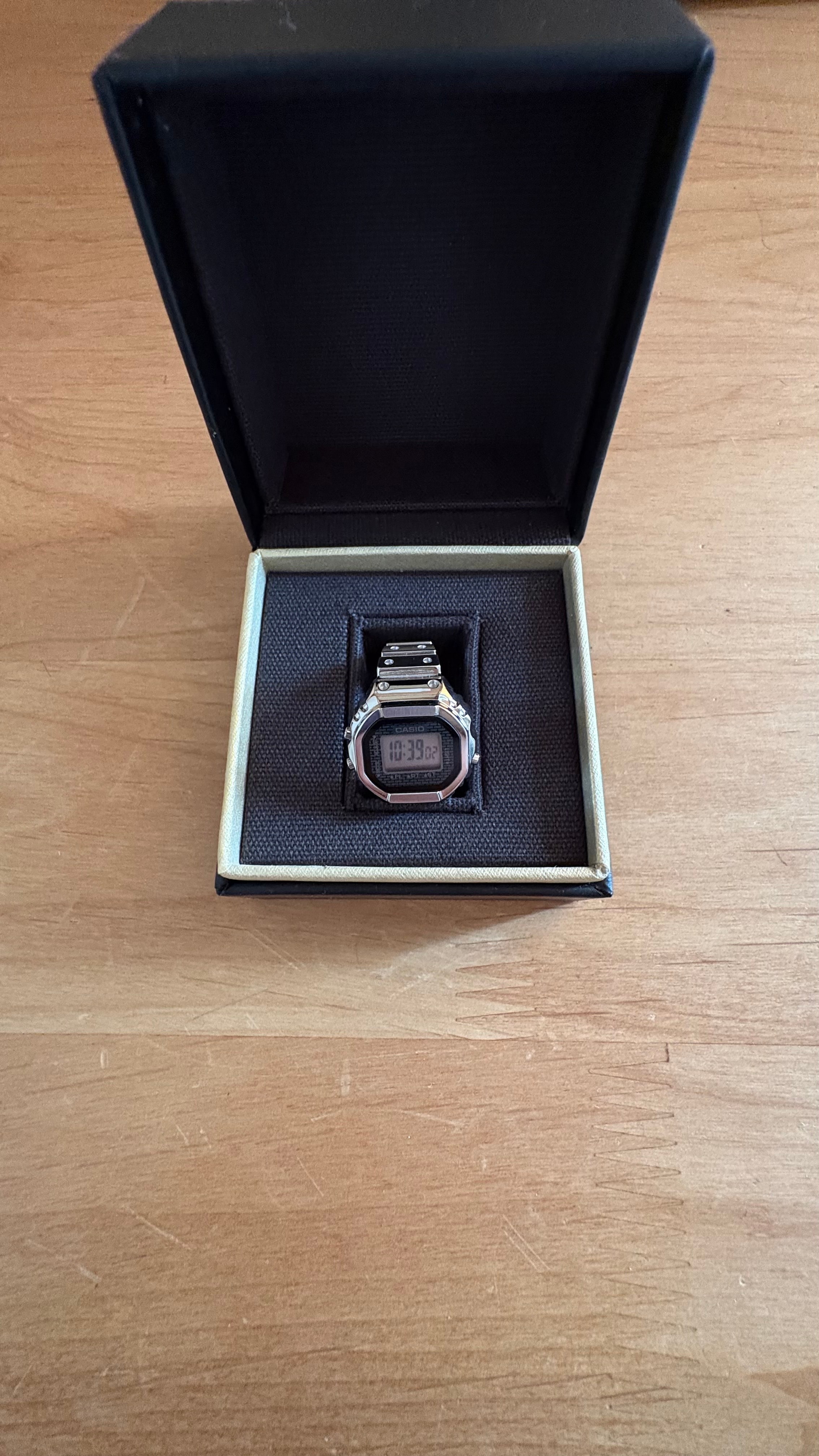 Casio Ring Watch "Stainless Steel" CRW-001