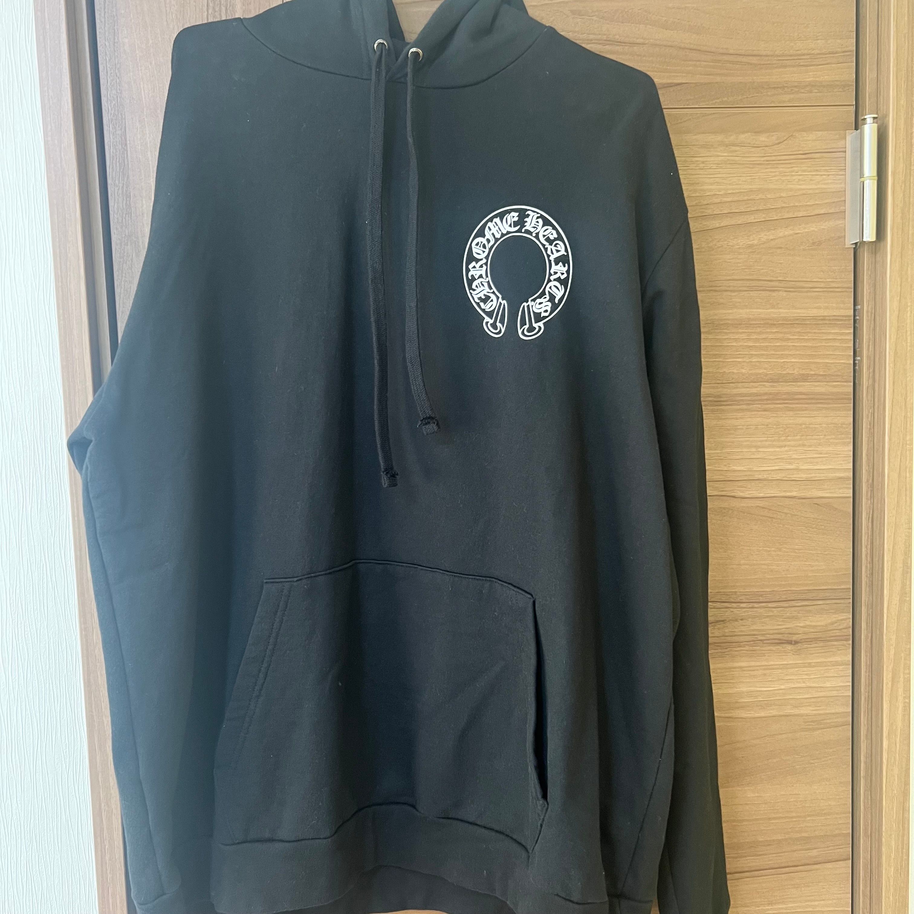 Chrome Hearts Matty Boy Chomper Horseshoe Hoodie "Black"