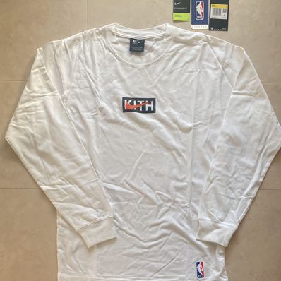 Kith Nike for New York Knicks L/S Tee "White"