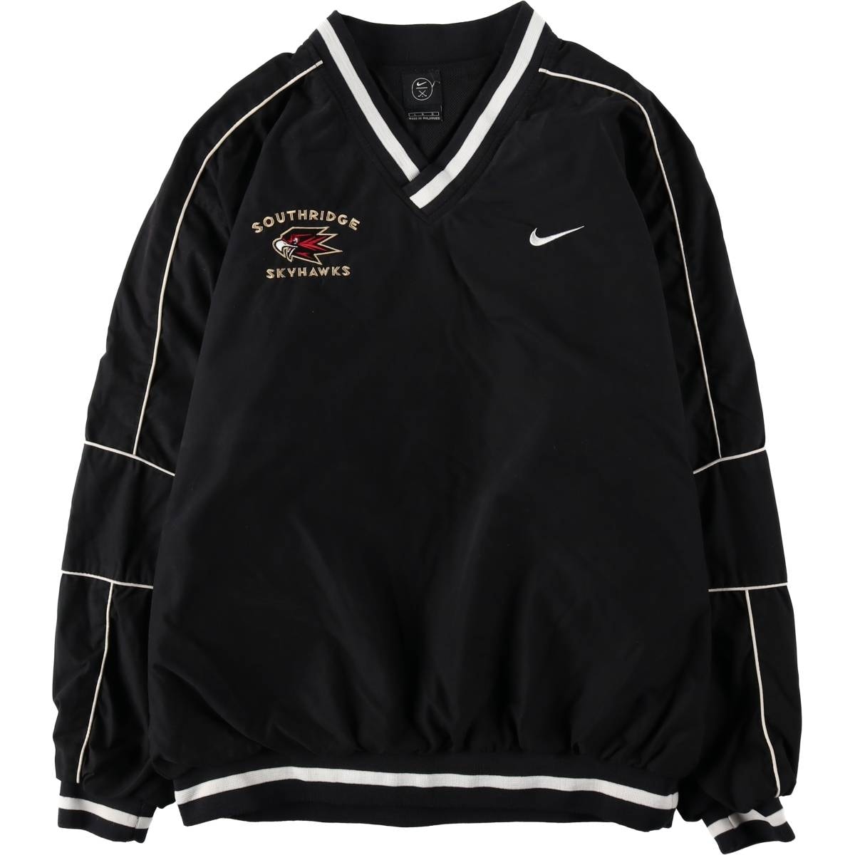 古着 ナイキ NIKE GOLF ゴルフ Vネック カレッジ ウォームアッププルオーバー メンズL相当/eaa629919