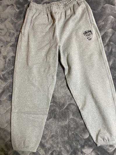 Nike x Stussy International Sweatpants (US Size) "Grey" DC4227-050