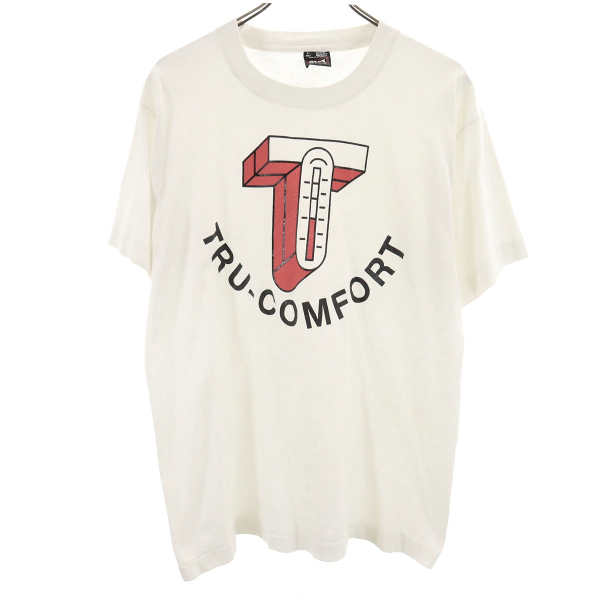 FRUIT OF THE LOOM BEST フルーツオブザルーム ベスト 90s USA製 オールド 半袖 Tシャツ L ホワイト シングルステッチ