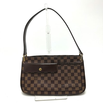 ルイヴィトン LOUIS VUITTON オーバーニュ N51129 ダミエ 肩掛け ショルダーバッグ ダミエキャンバス エベヌ ブラウン