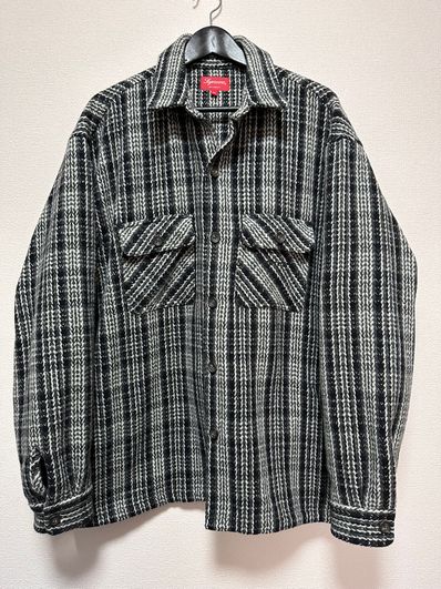 Supreme Heavy Flannel Shirt "Black"