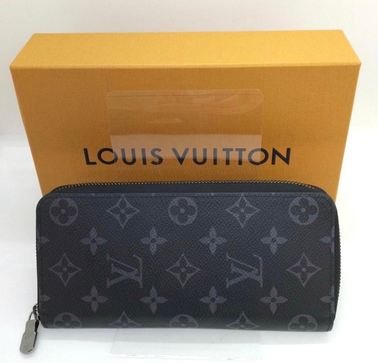 Louis Vuitton Zippy Wallet Vertical Monogram Eclipse