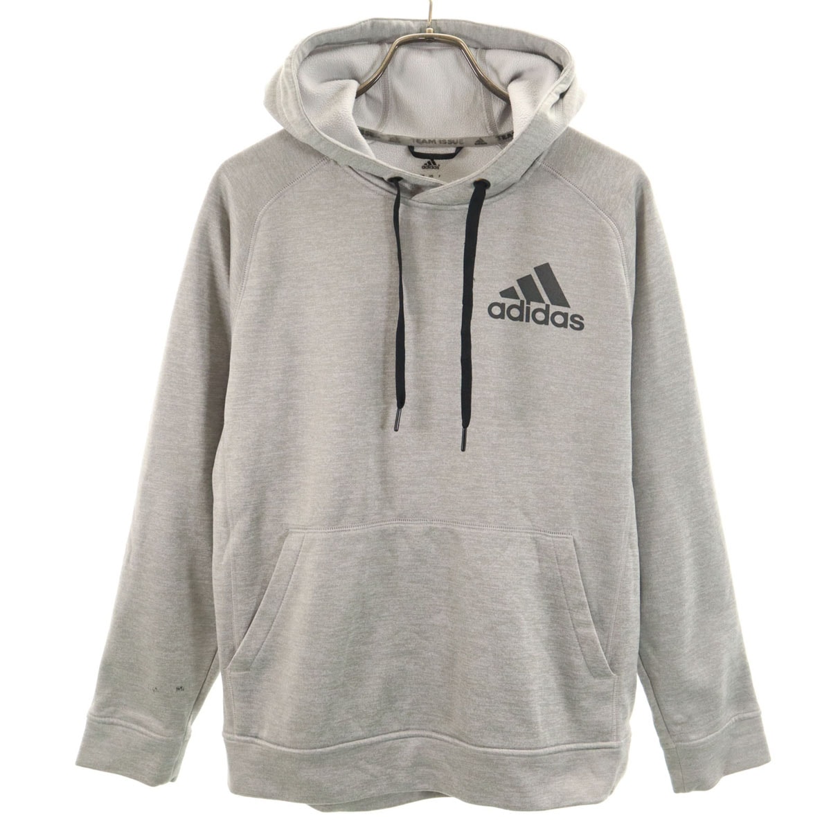 adidas アディダス 長袖 パーカー M グレー