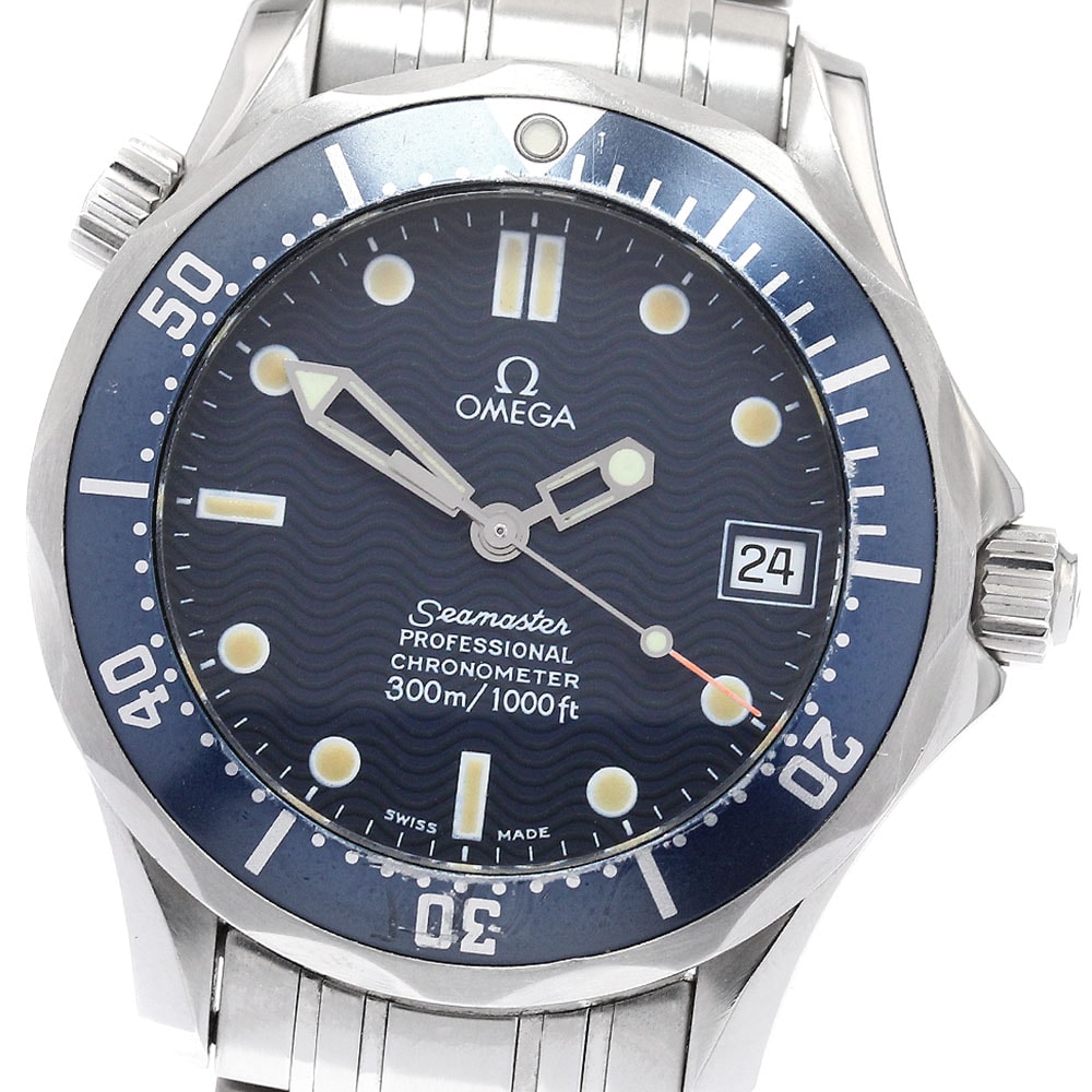 オメガ シーマスター300 デイト 2551.80 ボーイズ 【中古】