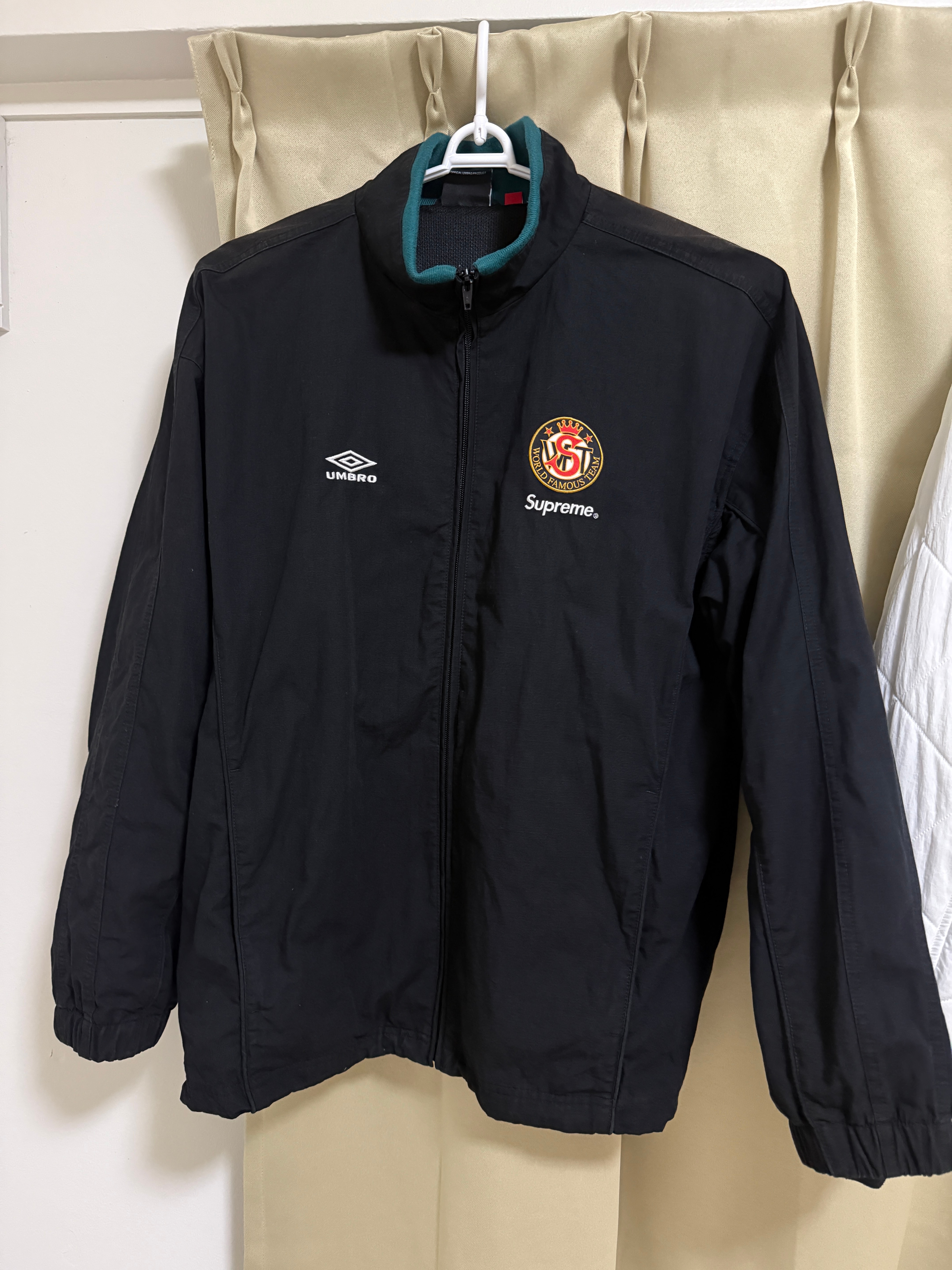 Supreme x Umbro Cotton Ripstop Track Jacket "Black"