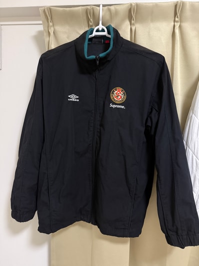 Supreme x Umbro Cotton Ripstop Track Jacket "Black"