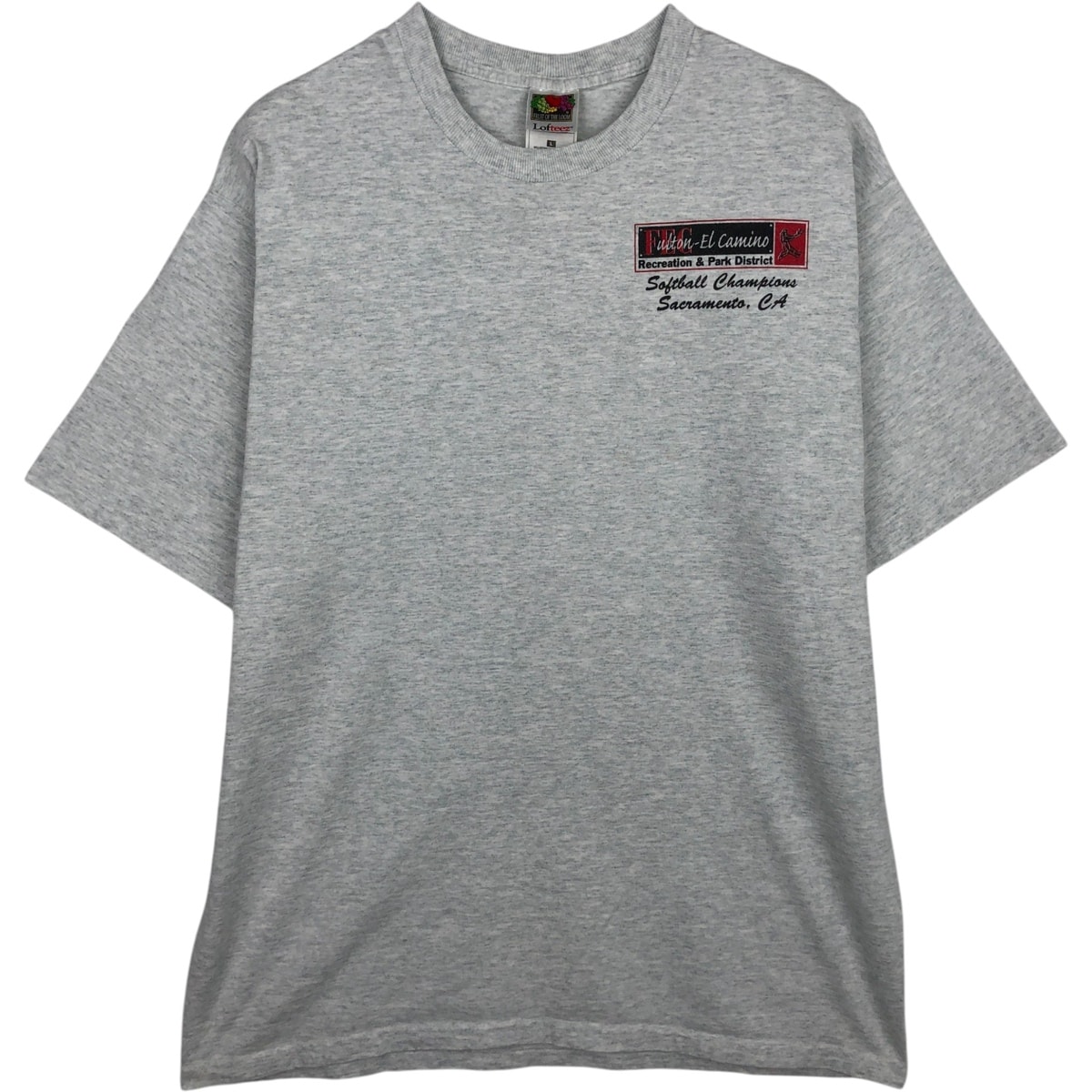 古着 00年代 フルーツオブザルーム FRUIT OF THE LOOM プリントTシャツ メンズL相当/eaa638218