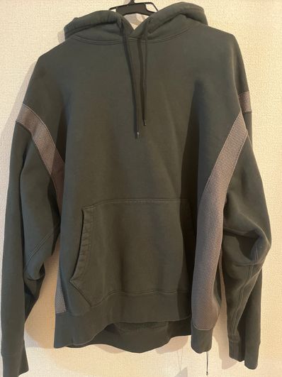 Cav Empt (C.E) OVERDYE SIDE MESH HEAVY HOODY "Black"