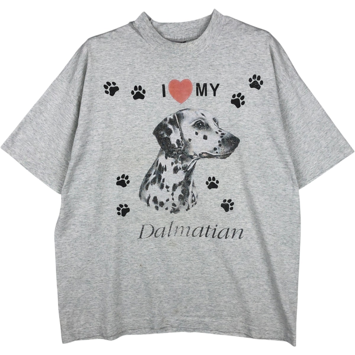 古着 90年代 フルーツオブザルーム FRUIT OF THE LOOM BEST 犬柄 ダルメシアン アニマルTシャツ USA製 メンズXL相当 ヴィンテージ Dalmatian/eaa631453