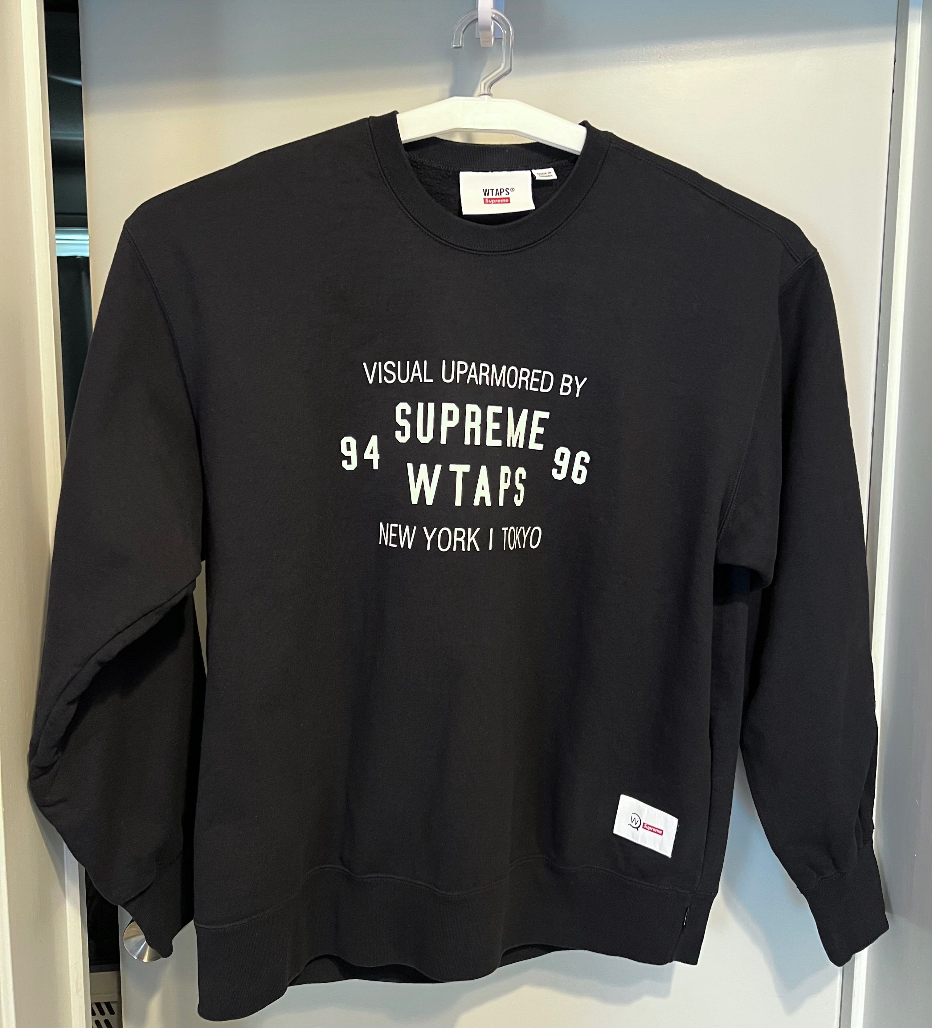 Supreme / WTAPS Crewneck "Black" 21274SPD-CSM03S