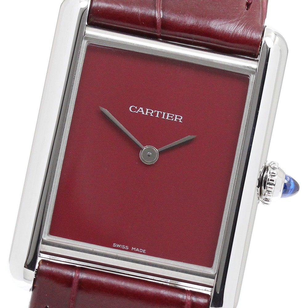 ☆良品  カルティエ タンクマストLM  WSTA0054 メンズ 【中古】