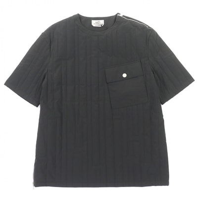 未使用品 エルメス 半袖Tシャツ ダークグレー メンズ 46