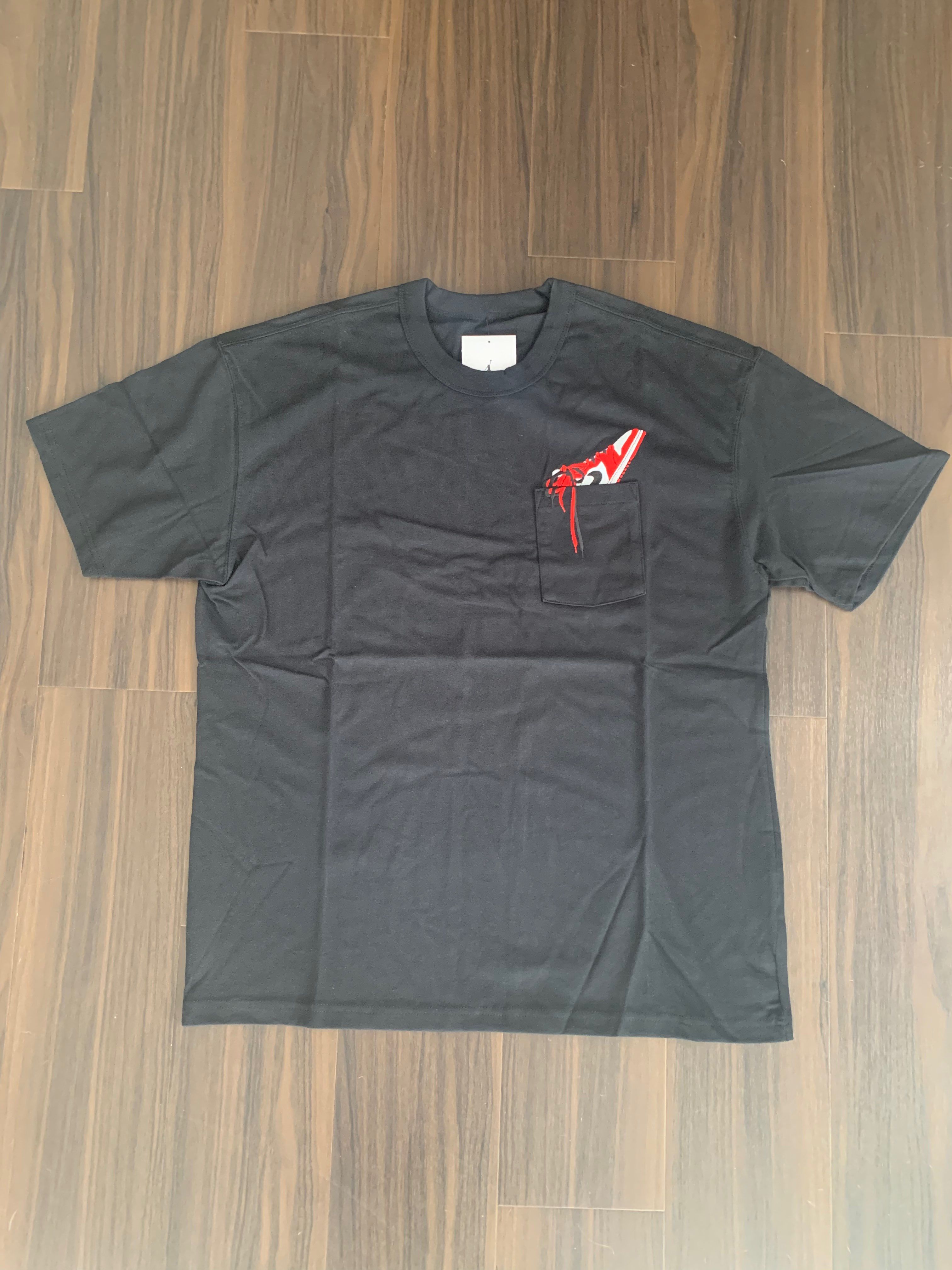 新品未使用JORDAN1HIGH CHICAGO刺繍ポケットT-shirts