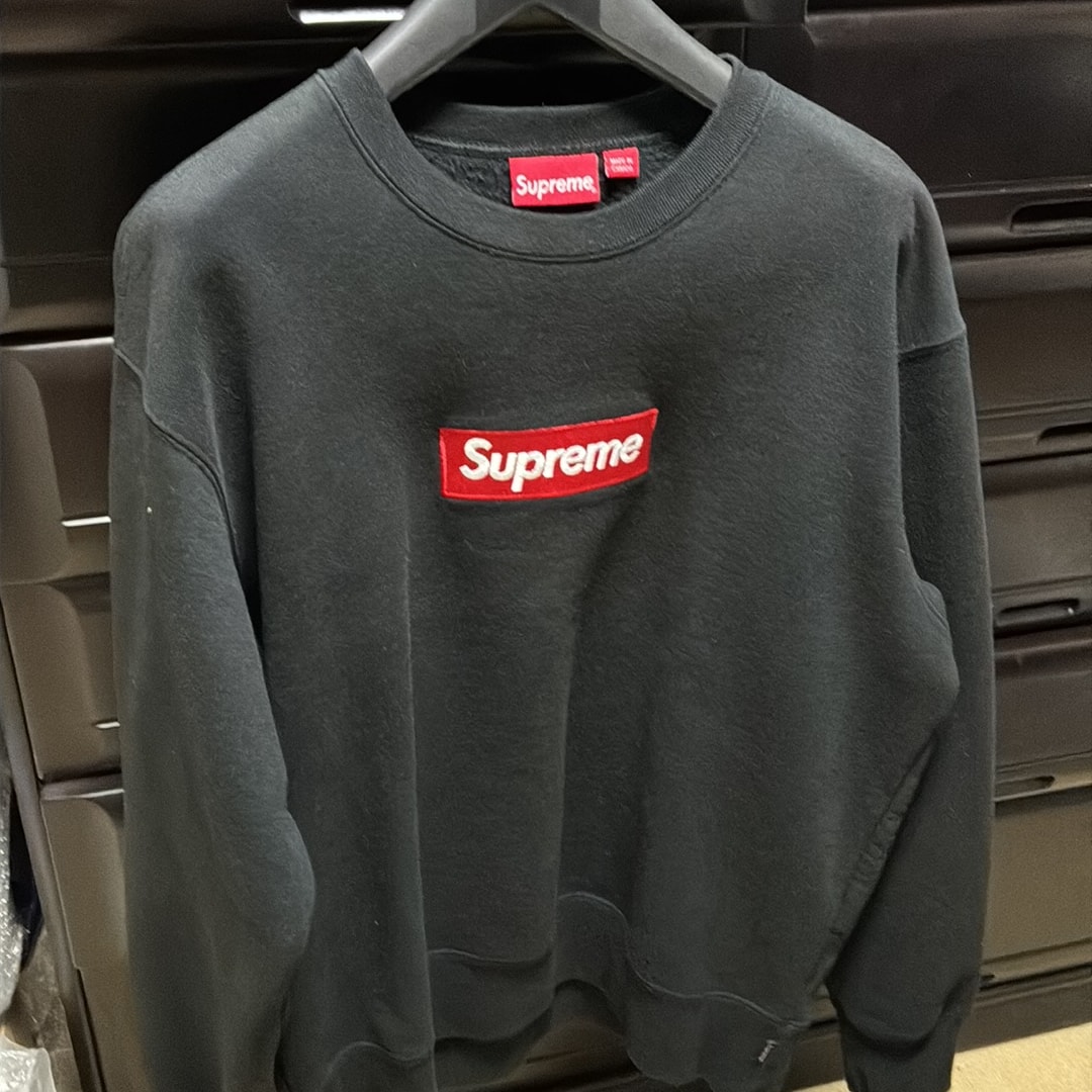 Supreme Box Logo Crewneck "Black" (22FW)