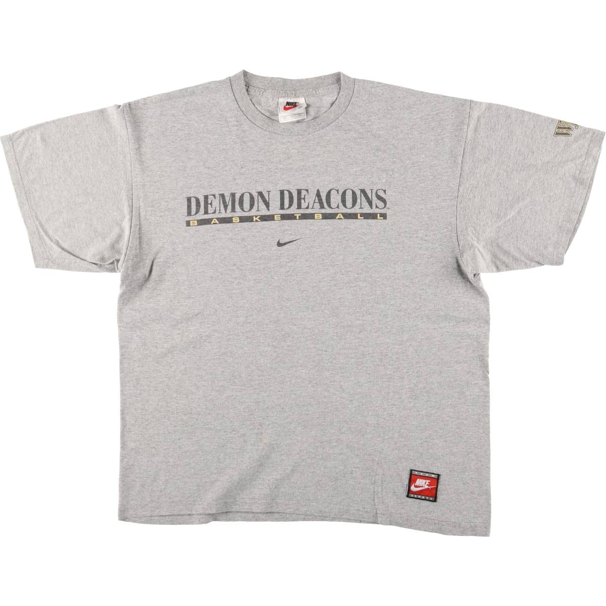 古着 90年代 ナイキ NIKE TEAM プリントTシャツ メンズM相当 ヴィンテージ/eaa557924