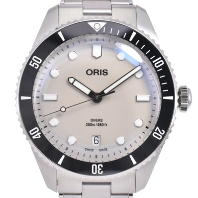オリス ORIS 01 733 7795 4051 ダイバーズ デイト 自動巻き メンズ 極美品 箱・保証書付き C#146997