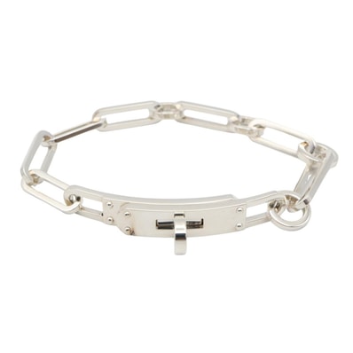 エルメス HERMES ケリーシェーヌ ブレスレット ブレスレット アクセサリー シルバー925 メンズ レディース シルバー系 【中古】