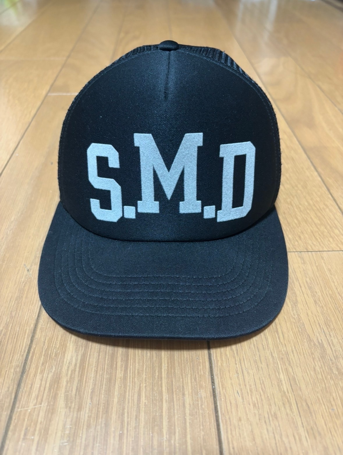 Supreme SMD Mesh Back 5-Panel "Black"