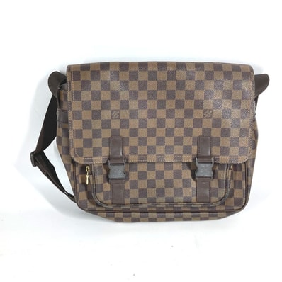 ルイヴィトン LOUIS VUITTON メッセンジャー メルヴィール N51125 ダミエ メッセンジャーバッグ カバン 斜め掛け バッグ ショルダーバッグ ダミエキャンバス エベヌ ブラウン