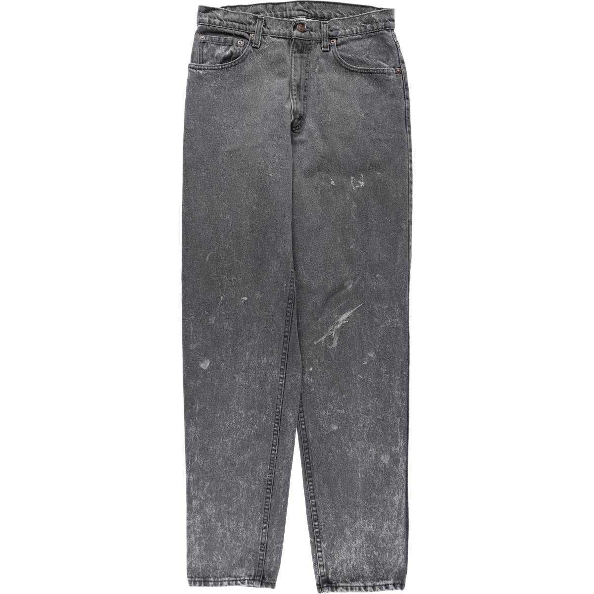 古着 90年代 リーバイス Levi's 550-0253 ブラックデニム テーパードデニムパンツ USA製 メンズw31相当 ヴィンテージ/eaa633937