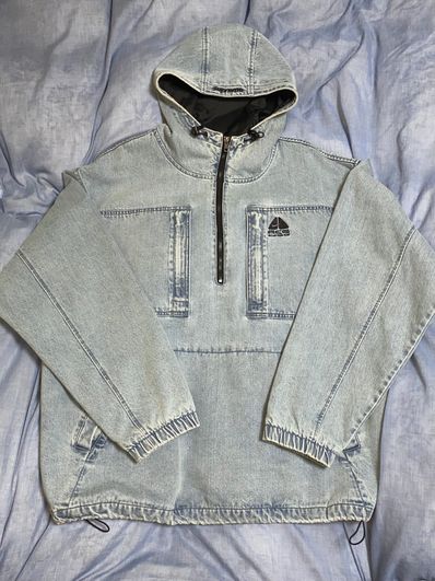 Supreme Nike ACG Denim Pullover "Washed Blue"