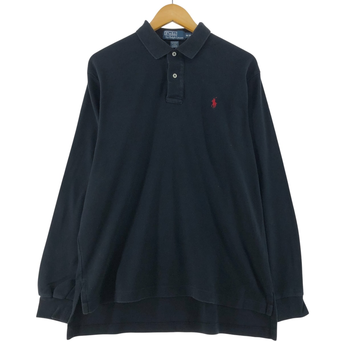 古着 ラルフローレン Ralph Lauren POLO by Ralph Lauren 長袖 ポロシャツ メンズM相当/eaa528829