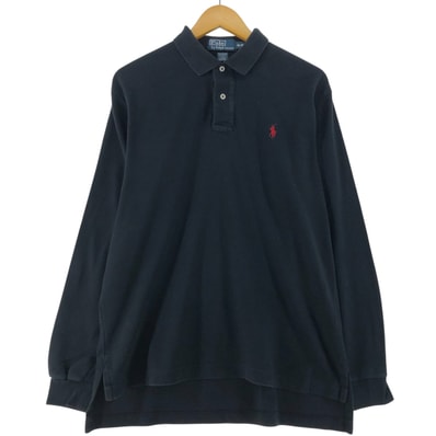 古着 ラルフローレン Ralph Lauren POLO by Ralph Lauren 長袖 ポロシャツ メンズM相当/eaa528829