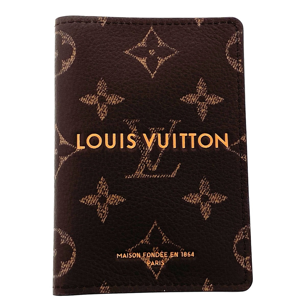 LOUIS VUITTON ルイ・ヴィトン オーガナイザー ドゥポッシュ カードケース M2A495 モノグラム ブラウン レディース【中古】