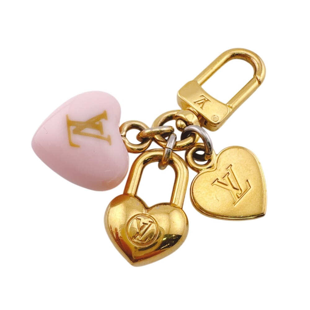 B (目立った傷や汚れなし)】ルイヴィトン LOUIS VUITTON チャーム LV