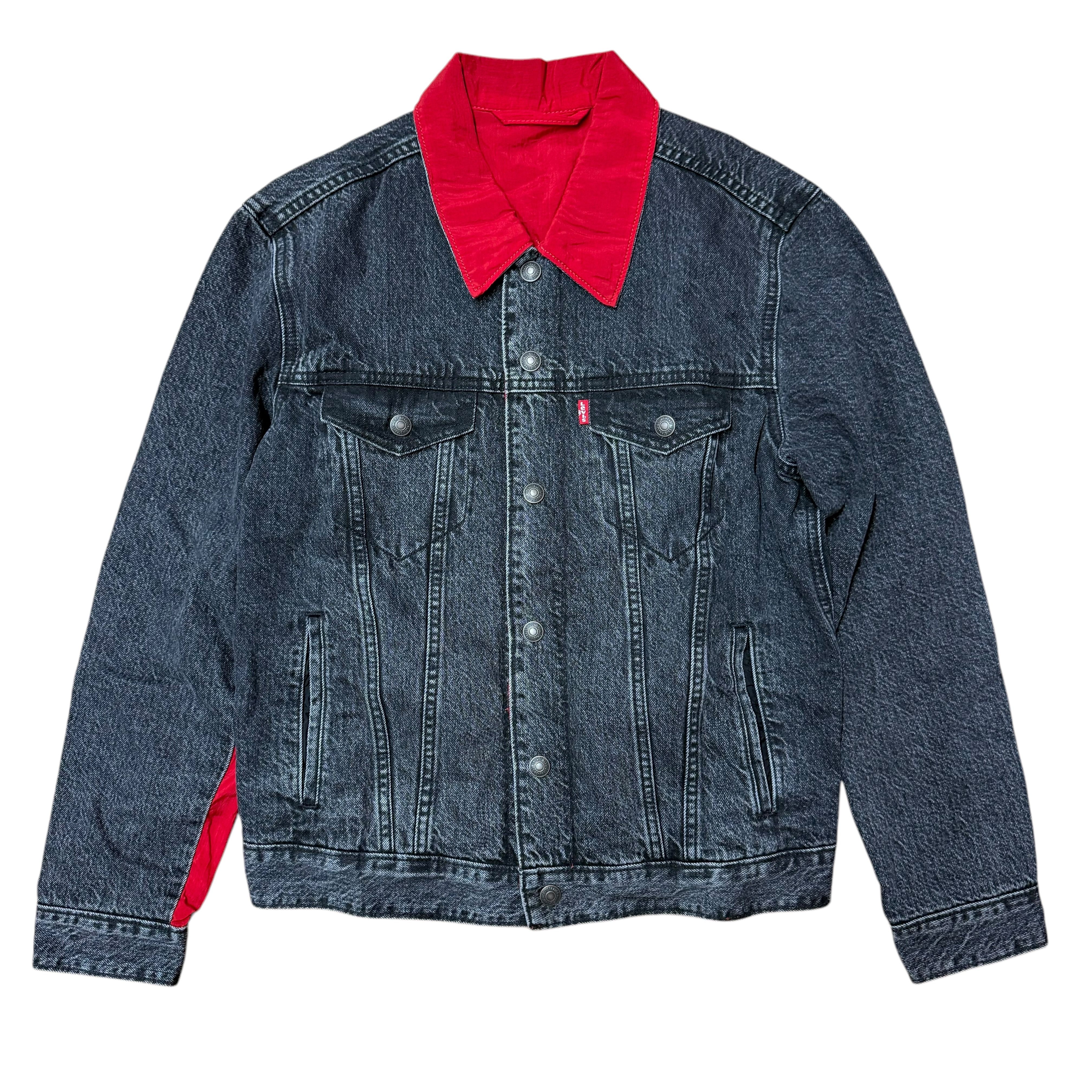 Air Jordan x LEVI'S Reversible Trucker Jacket "Black"
