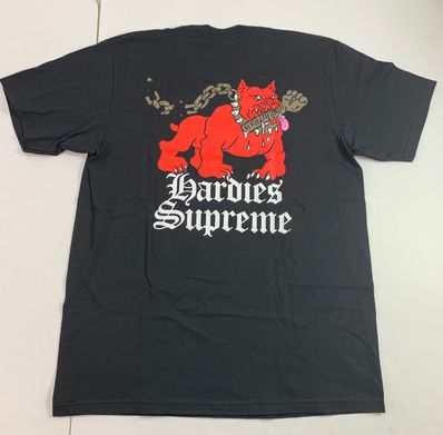 Supreme / Hardies Dog Tee "Black"