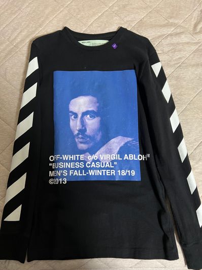 OFF-WHITE オフホワイト 長袖Tシャツ