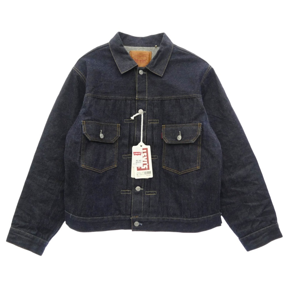 Levi's リーバイス 70507-0066 LCV 507XX TYPE II JACKET 2ND Tバック 507XXE 1953モデル セカンド デニム ジャケット インディゴブルー系 46 XXXL【極上美品】【中古】