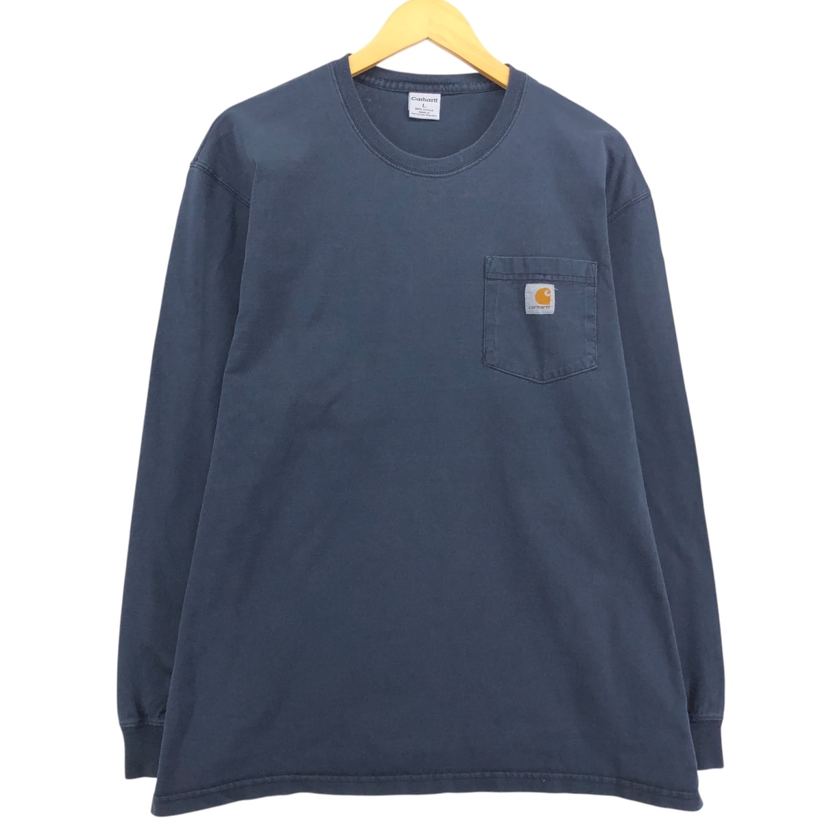 古着 カーハート Carhartt ロングTシャツ ロンT メンズL相当/eaa580961