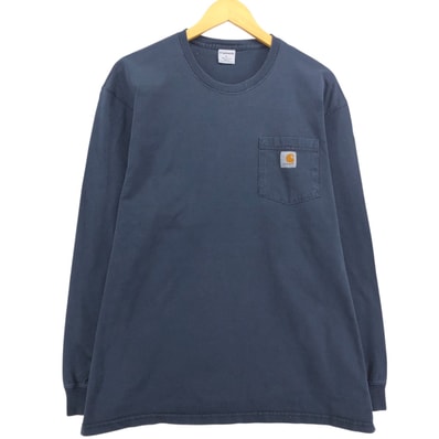 古着 カーハート Carhartt ロングTシャツ ロンT メンズL相当/eaa580961