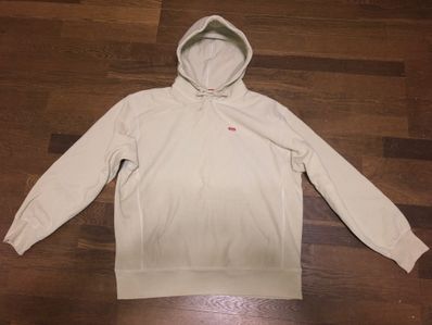 Supreme Small Box Hooded Sweatshirt "Taupe" (21FW)