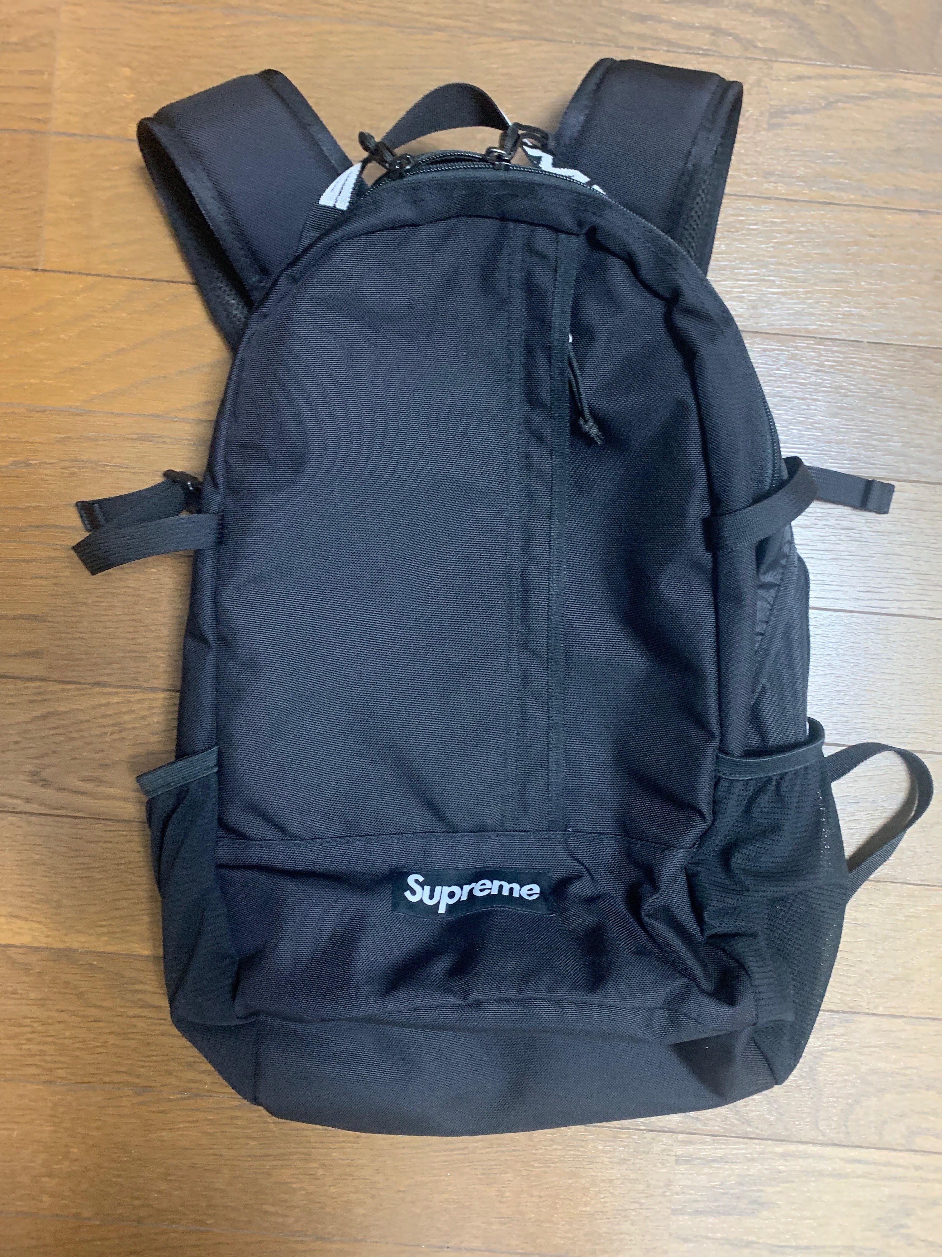 Supreme 18SS Backpack "Black"