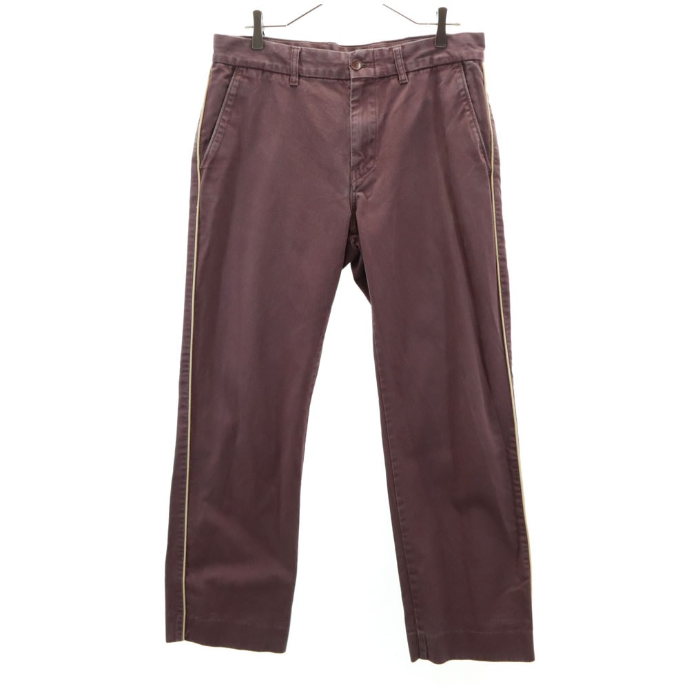 LACOSTE L!VE ラコステライブ ロングパンツ 33 ブラウン系