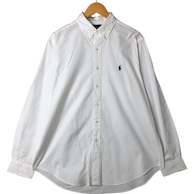 古着 ラルフローレン Ralph Lauren CLASSIC FIT 長袖 ボタンダウンシャツ メンズL相当/eaa548355